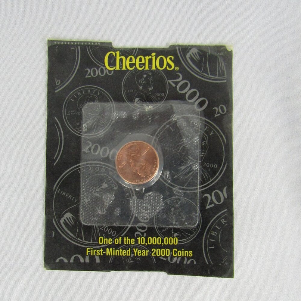 2000 Penny | No Mint Mark | Cheerios Campaign | Coin